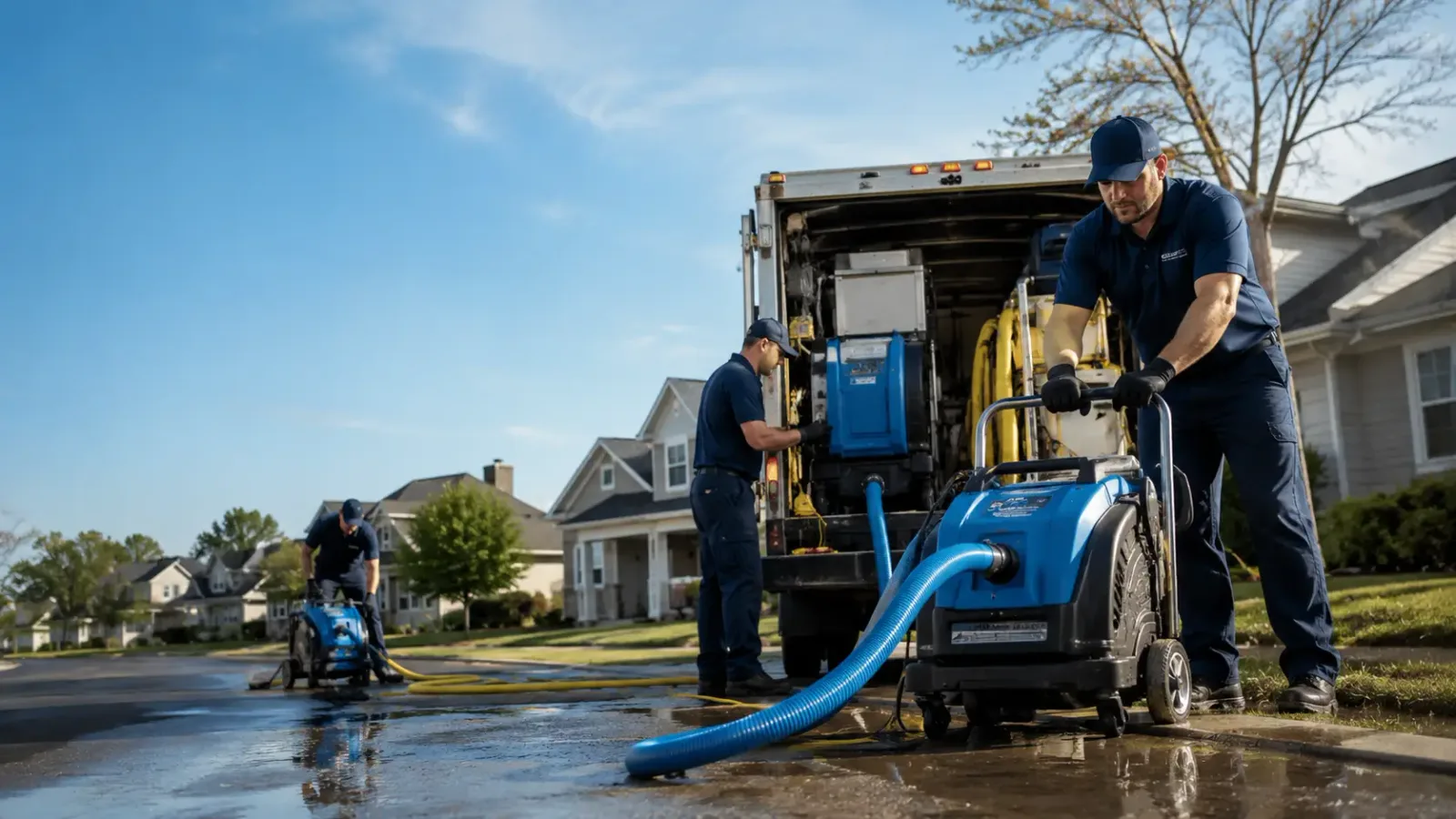 Flood Damage Cleanup in Rock, MI